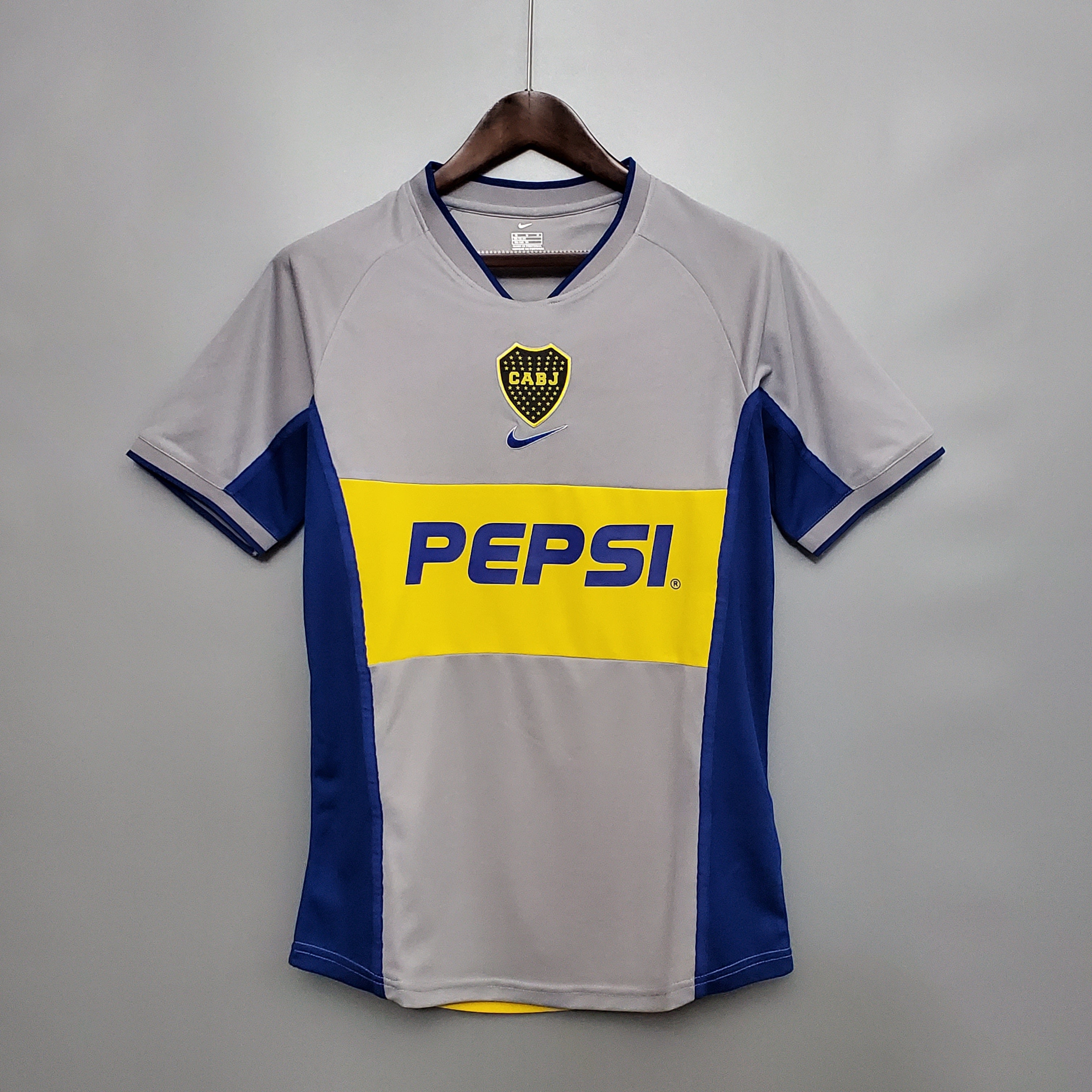 Camisa Retrô Boca Juniors II 2001/02 Masculina