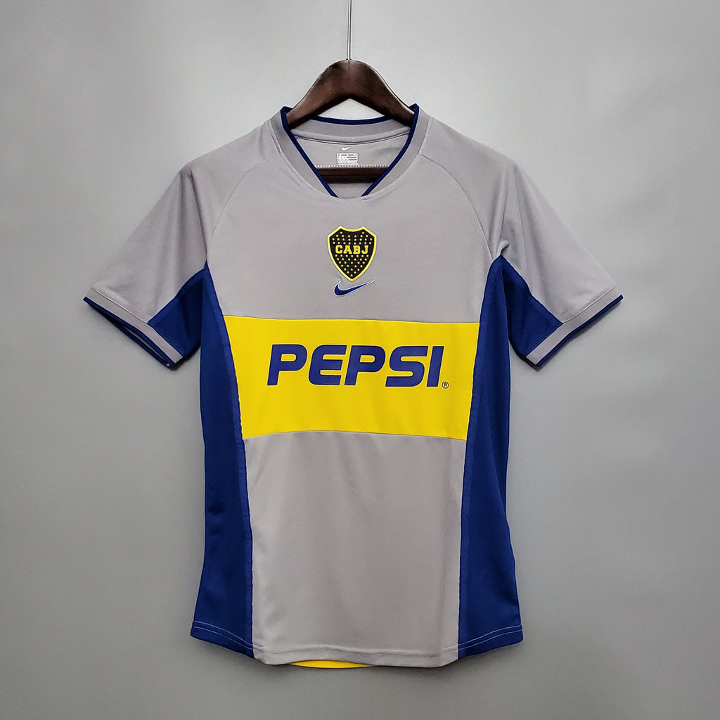 Camisa Retrô Boca Juniors II 2001 Masculina