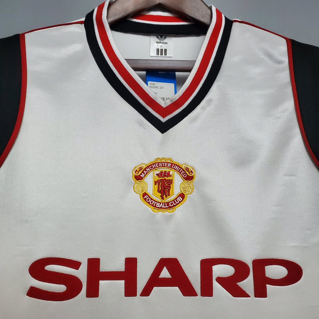 Camisa Retrô Manchester United 1985 Masculina