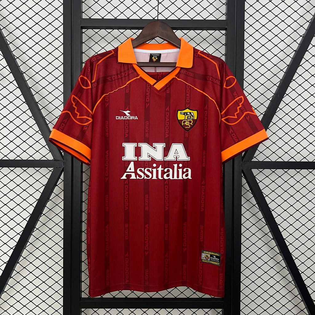 Camisa Retrô Roma I 1999 Masculina