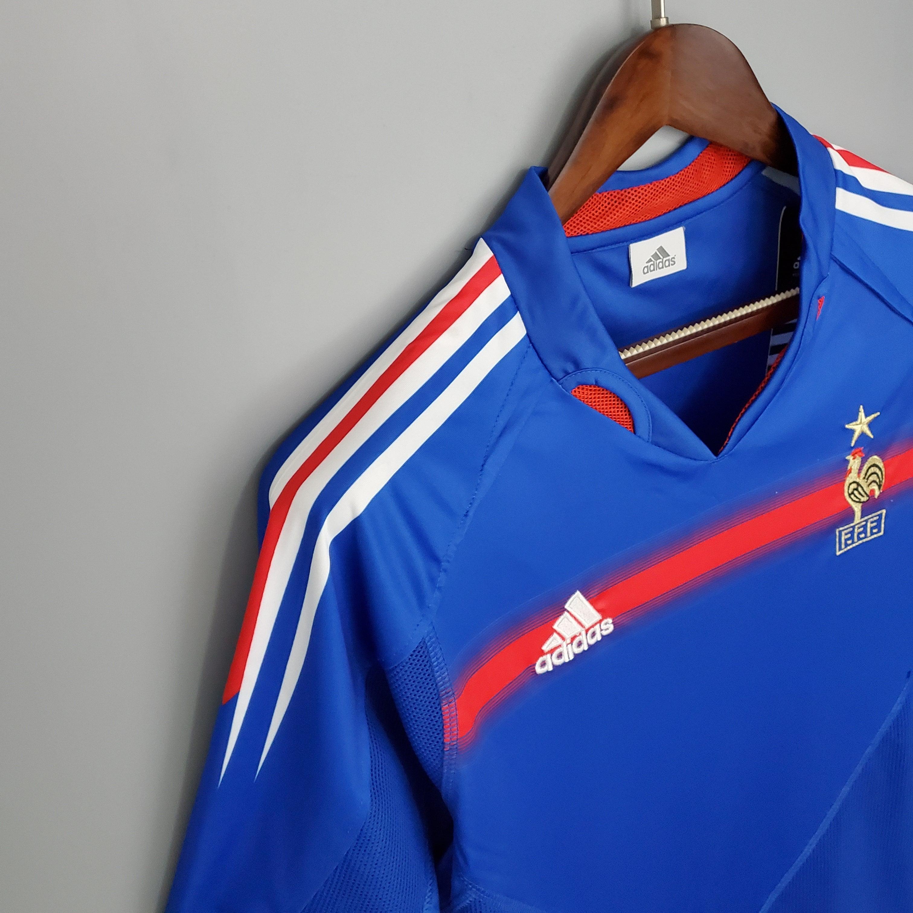 Camisa Retrô França I 2004 Masculina