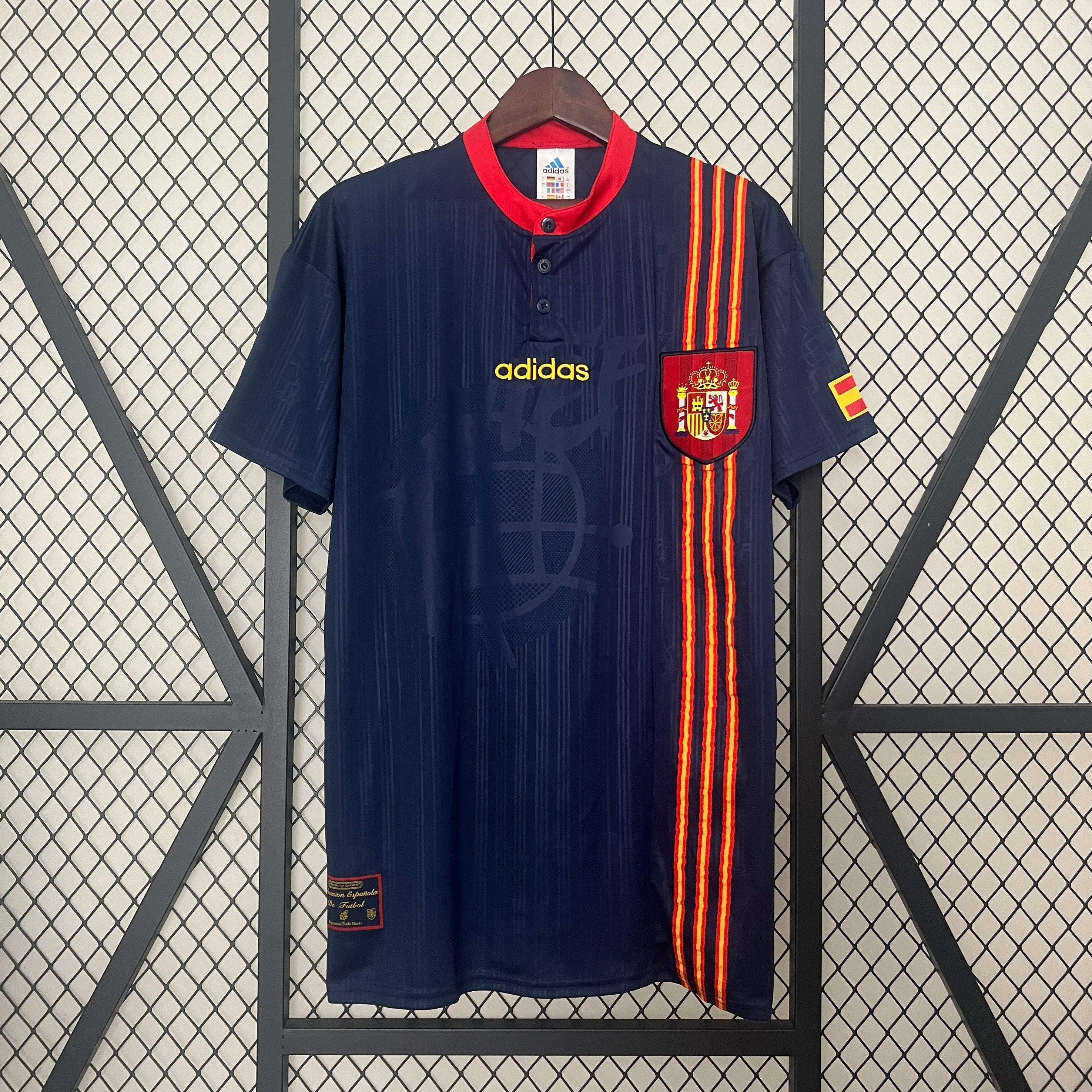 Camisa Retrô Espanha II 1996 Masculina