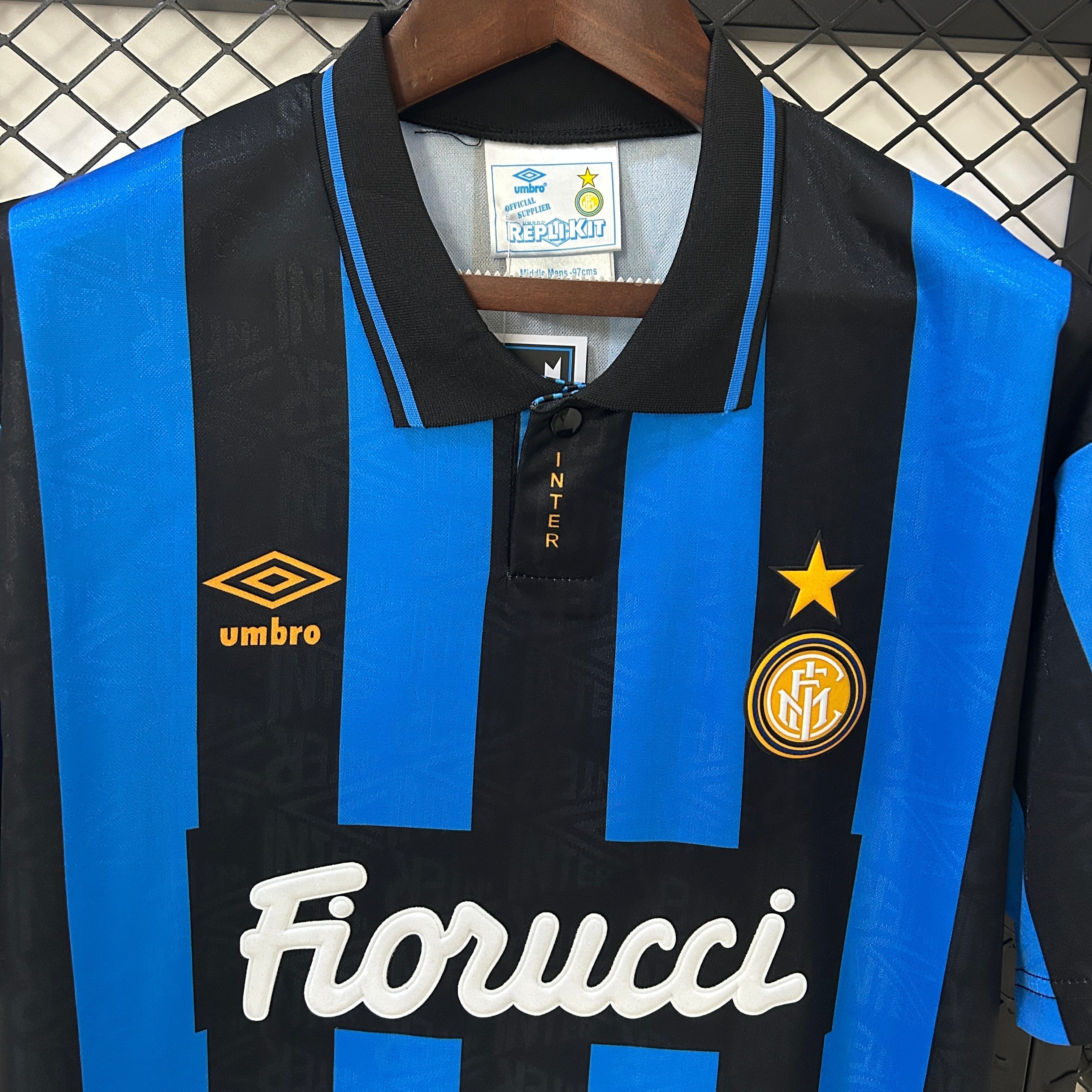 Camisa Retrô Inter Milão I 1993 Masculina
