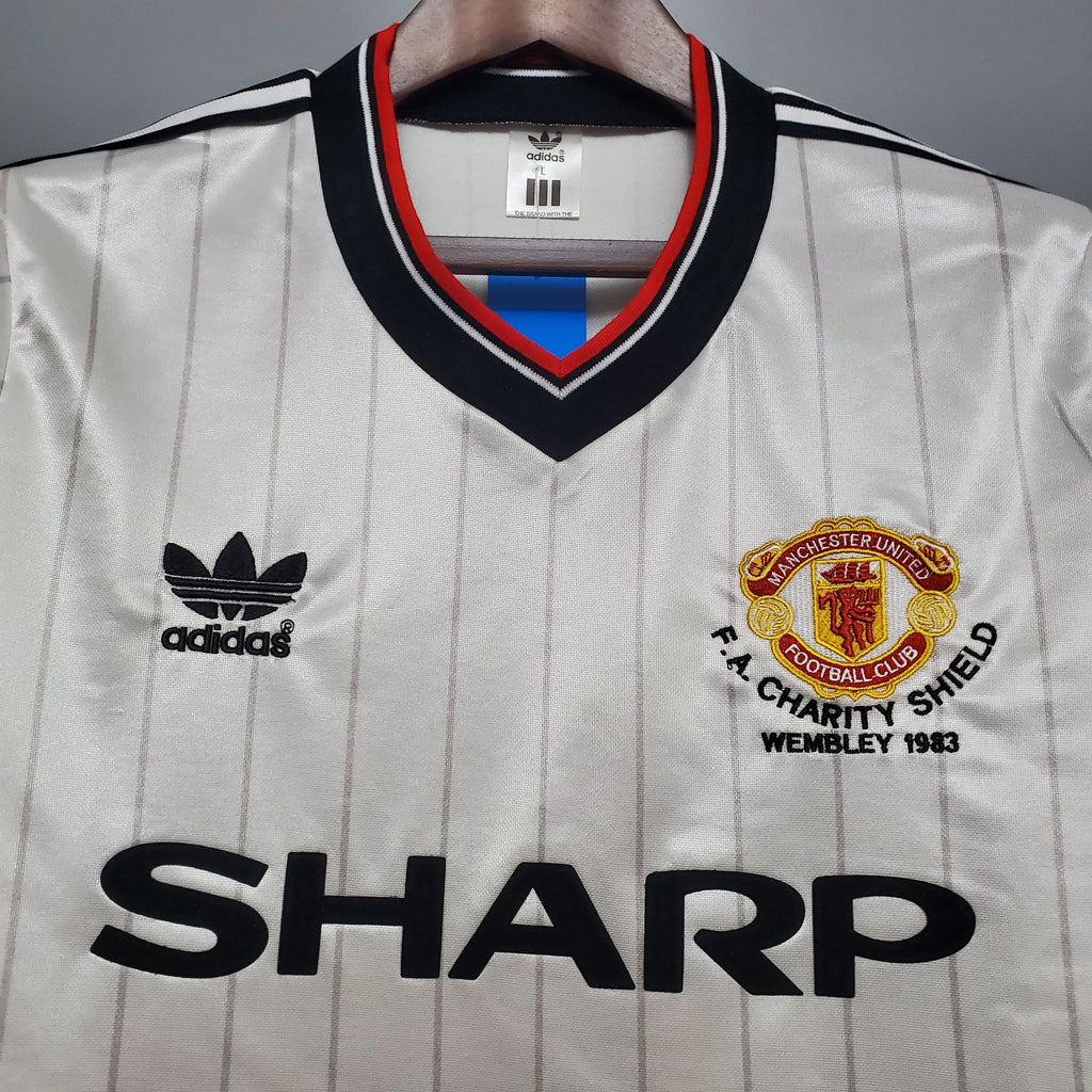 Camisa Retrô Manchester United II 1983 Masculina
