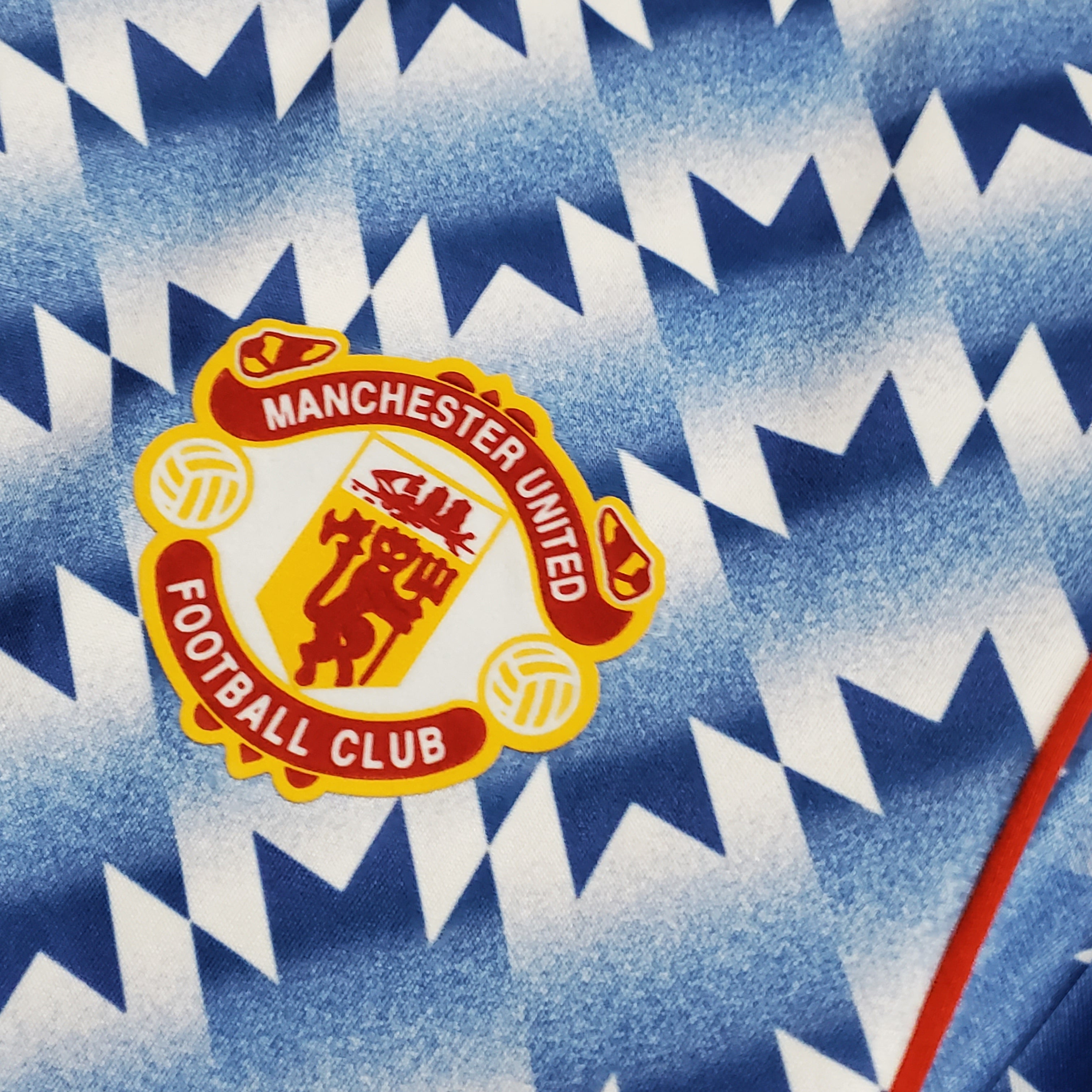 Camisa Retrô Manchester United 1990/92 Masculina