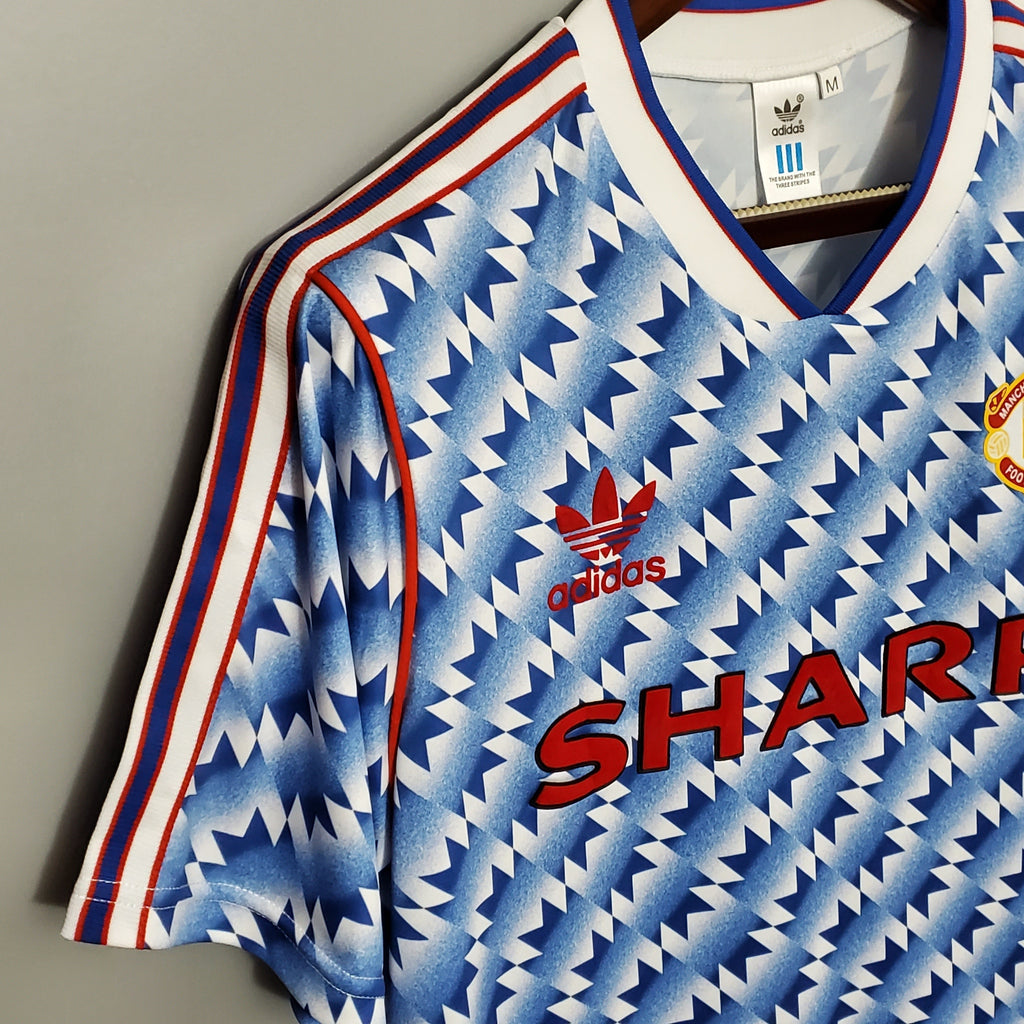 Camisa Retrô Manchester United II 1990 Masculina