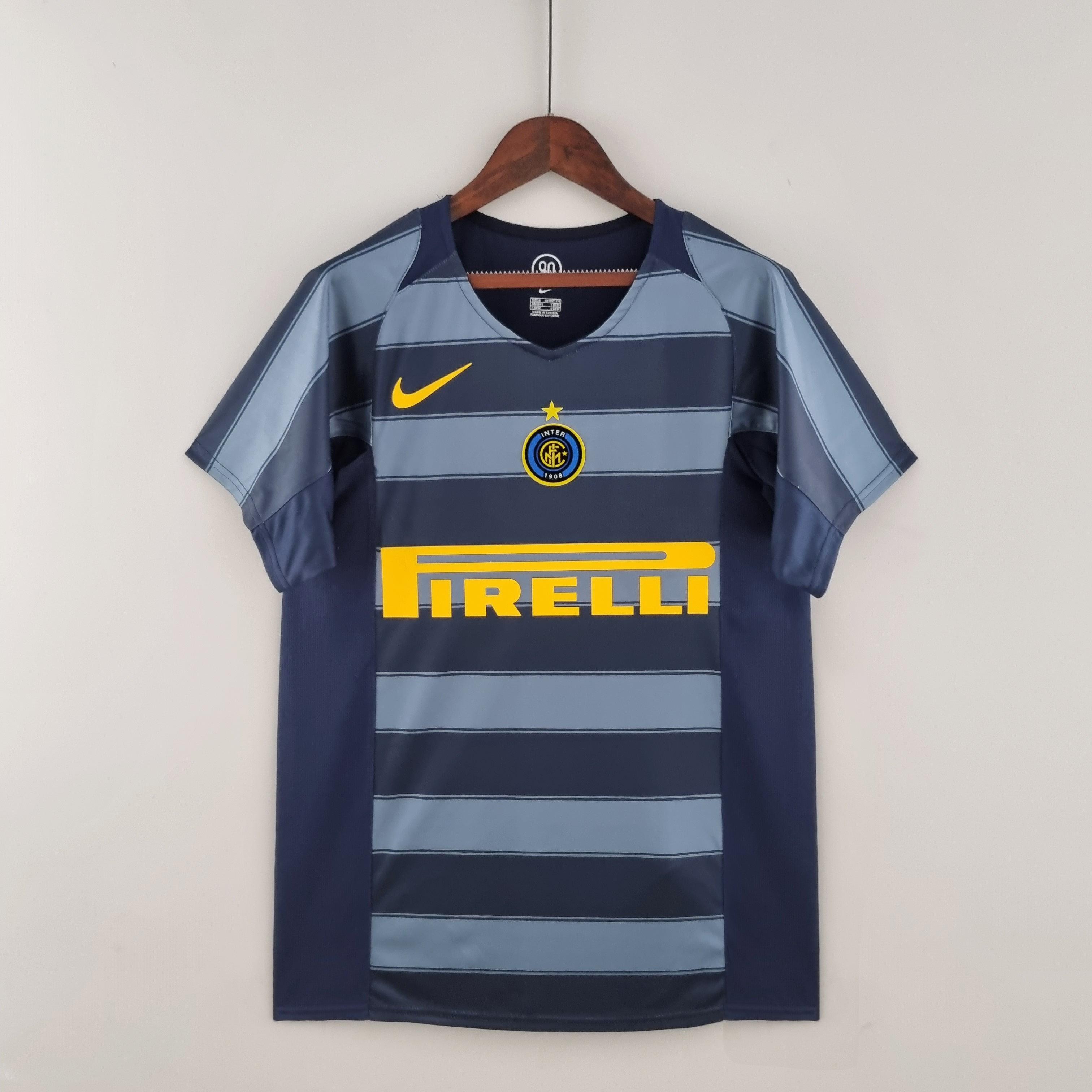 Camisa Retrô Inter Milão 2004 2004 Masculina