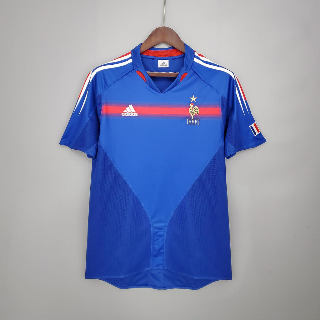 Camisa Retrô França I 2004 Masculina