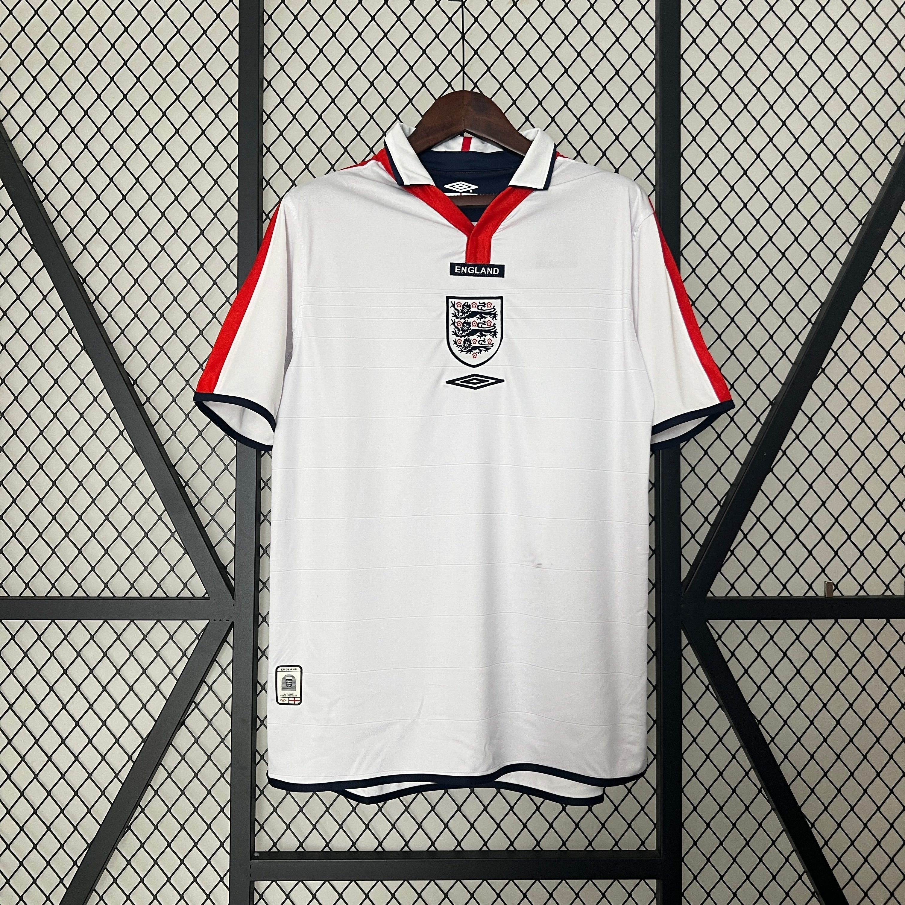 Camisa Retrô Inglaterra I 2004 Masculina