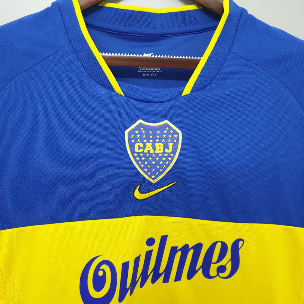 Camisa Retrô Boca Juniors I 2000/01 Masculina