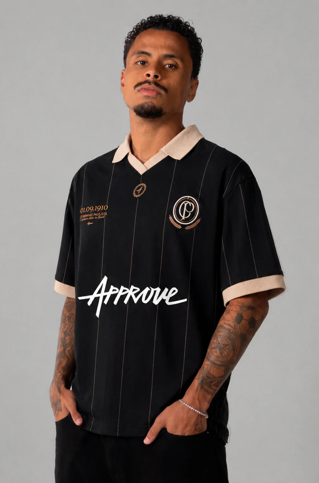 Camisa Polo Huge Approve X Corinthians Centenário