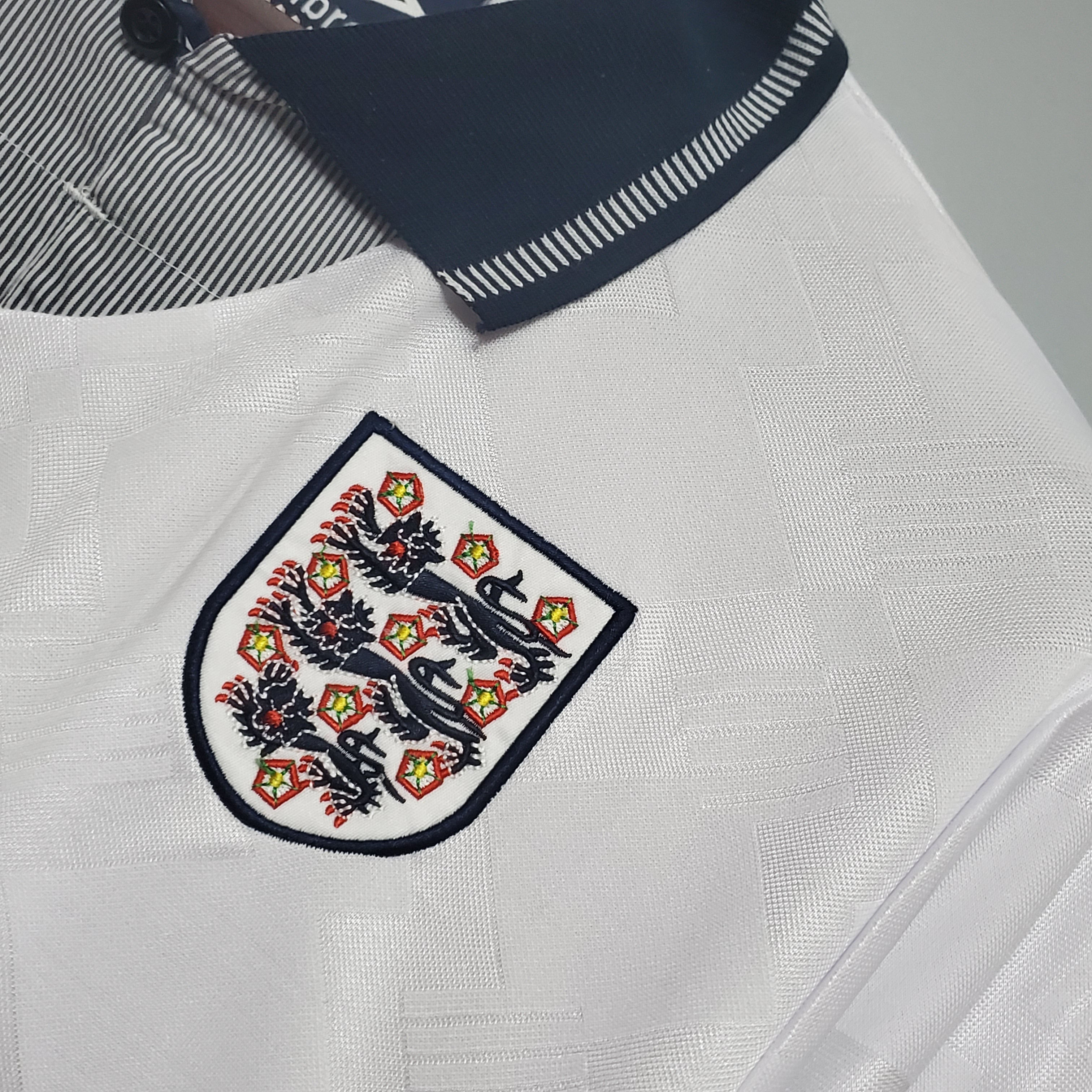 Camisa Retrô Inglaterra 1990 Masculina