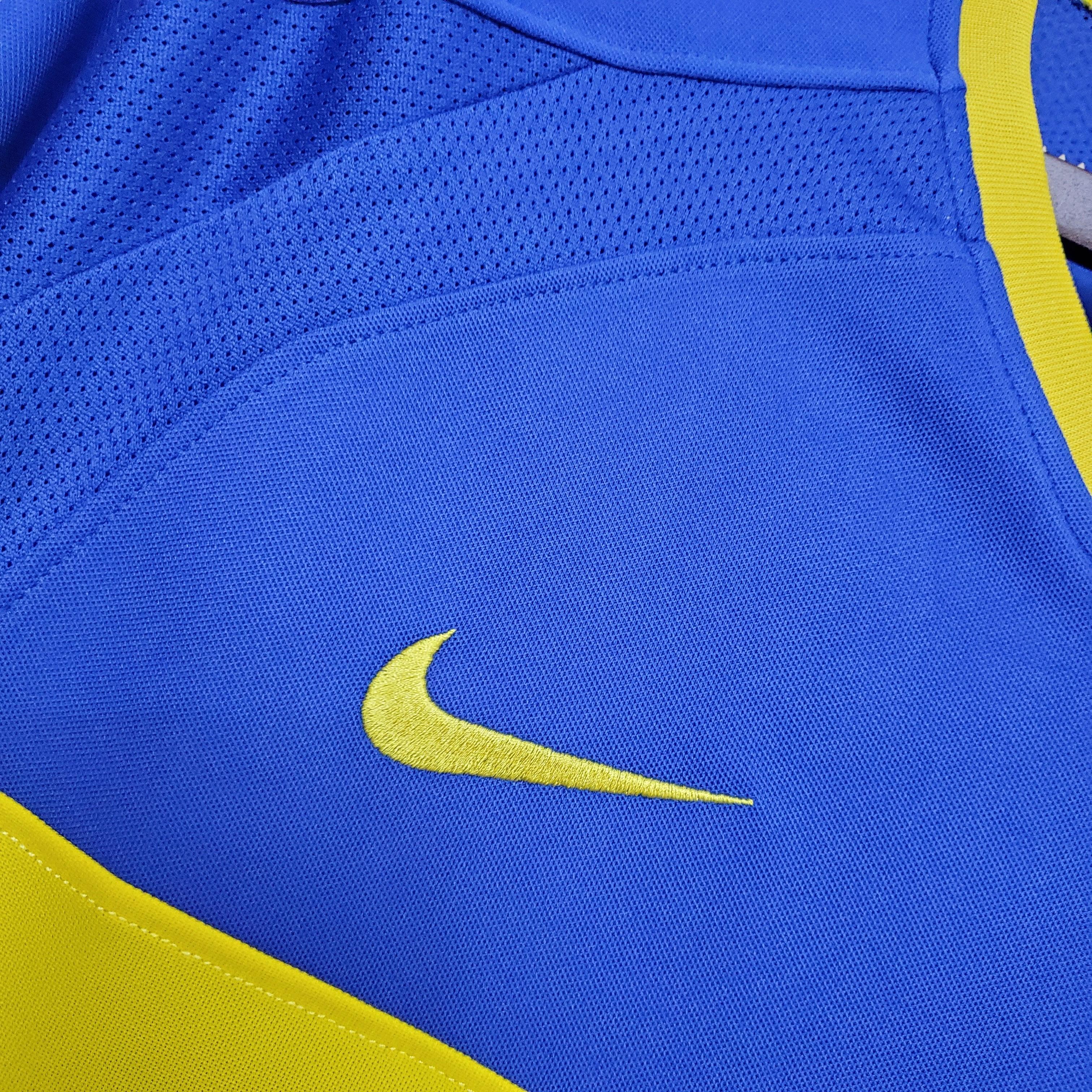 Camisa Retrô Boca Juniors 2003 I 2003 Masculina