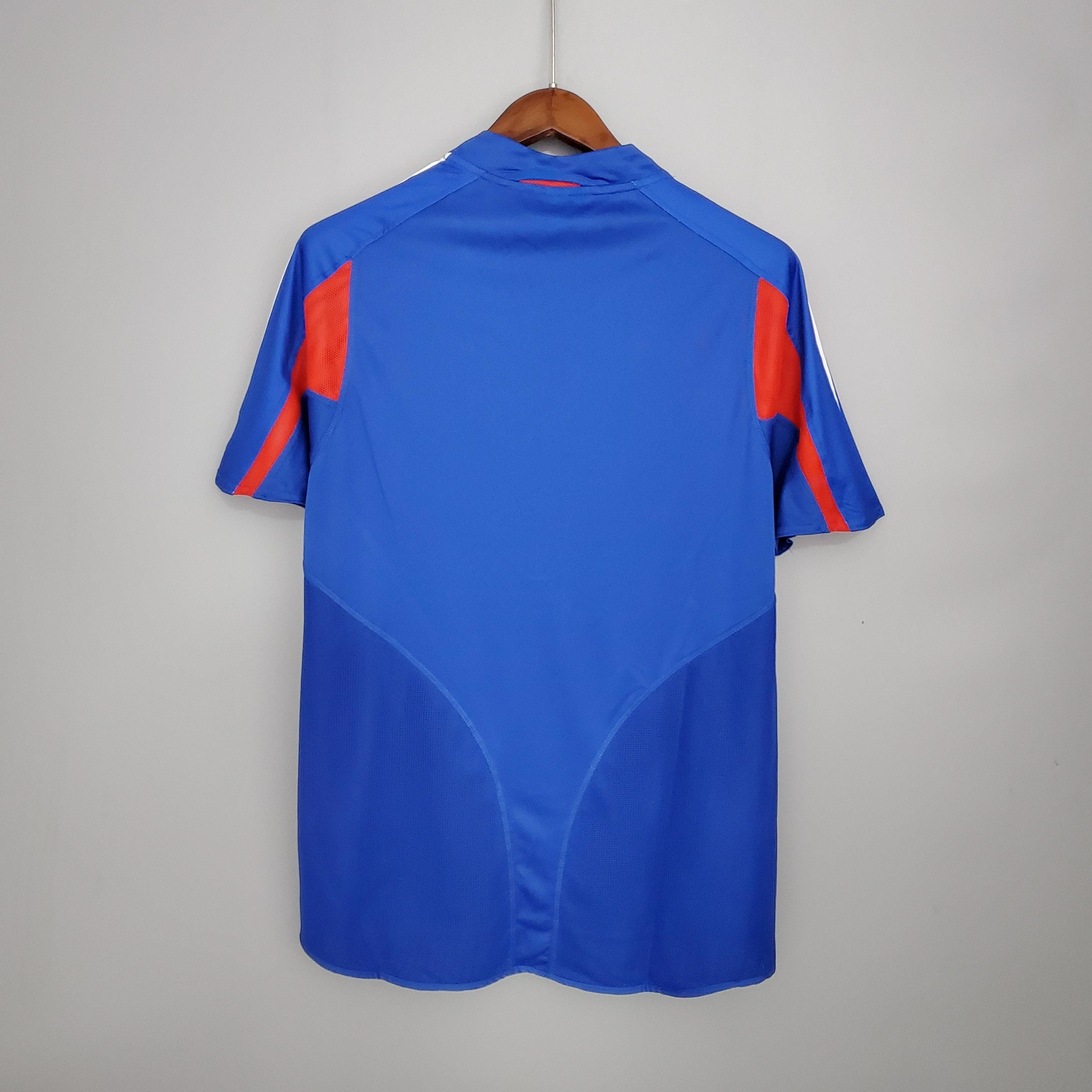 Camisa Retrô França I 2004 Masculina