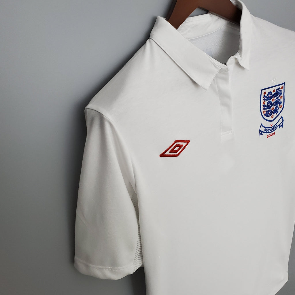 Camisa Retrô Inglaterra 2010 Masculina