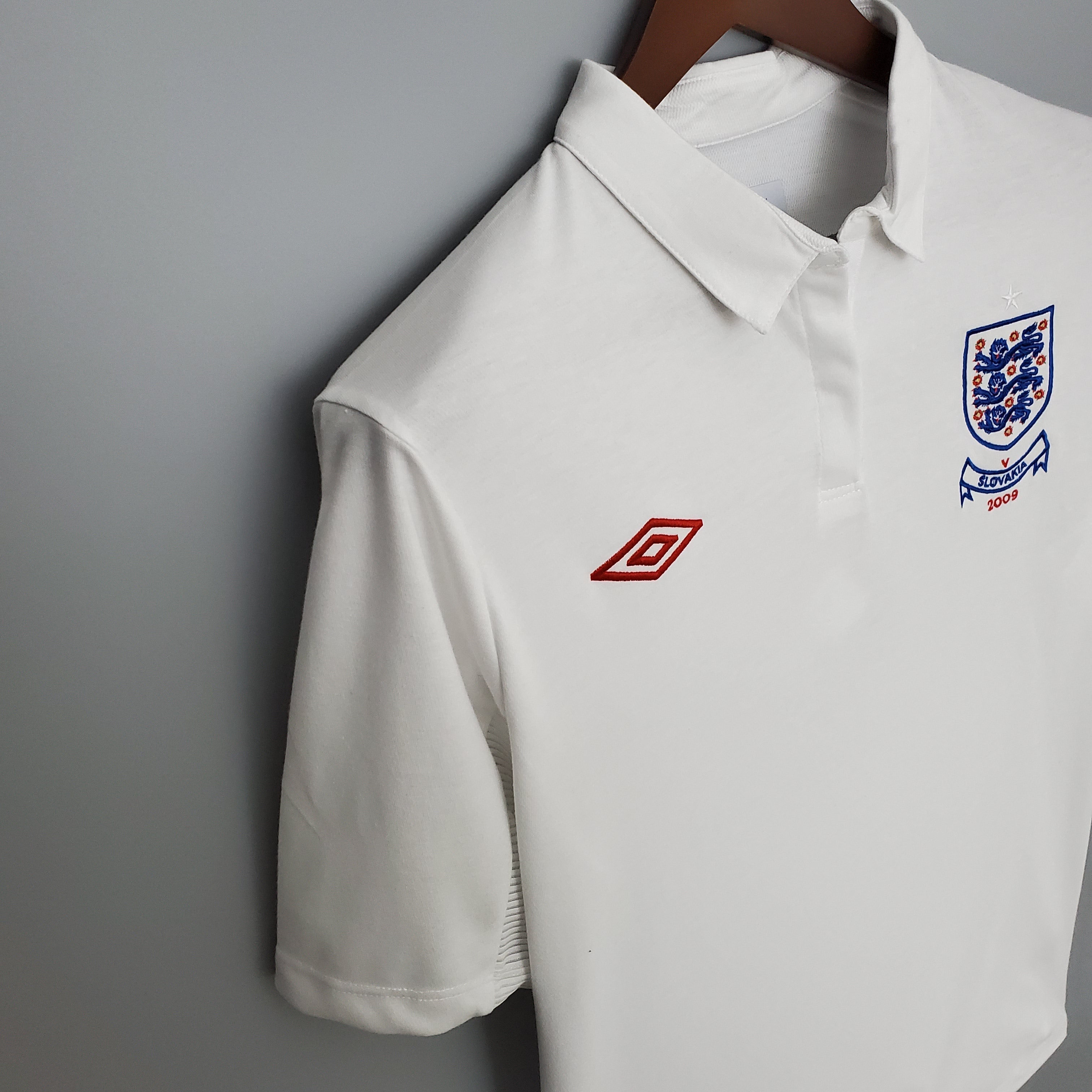 Camisa Retrô Inglaterra 2010 Masculina