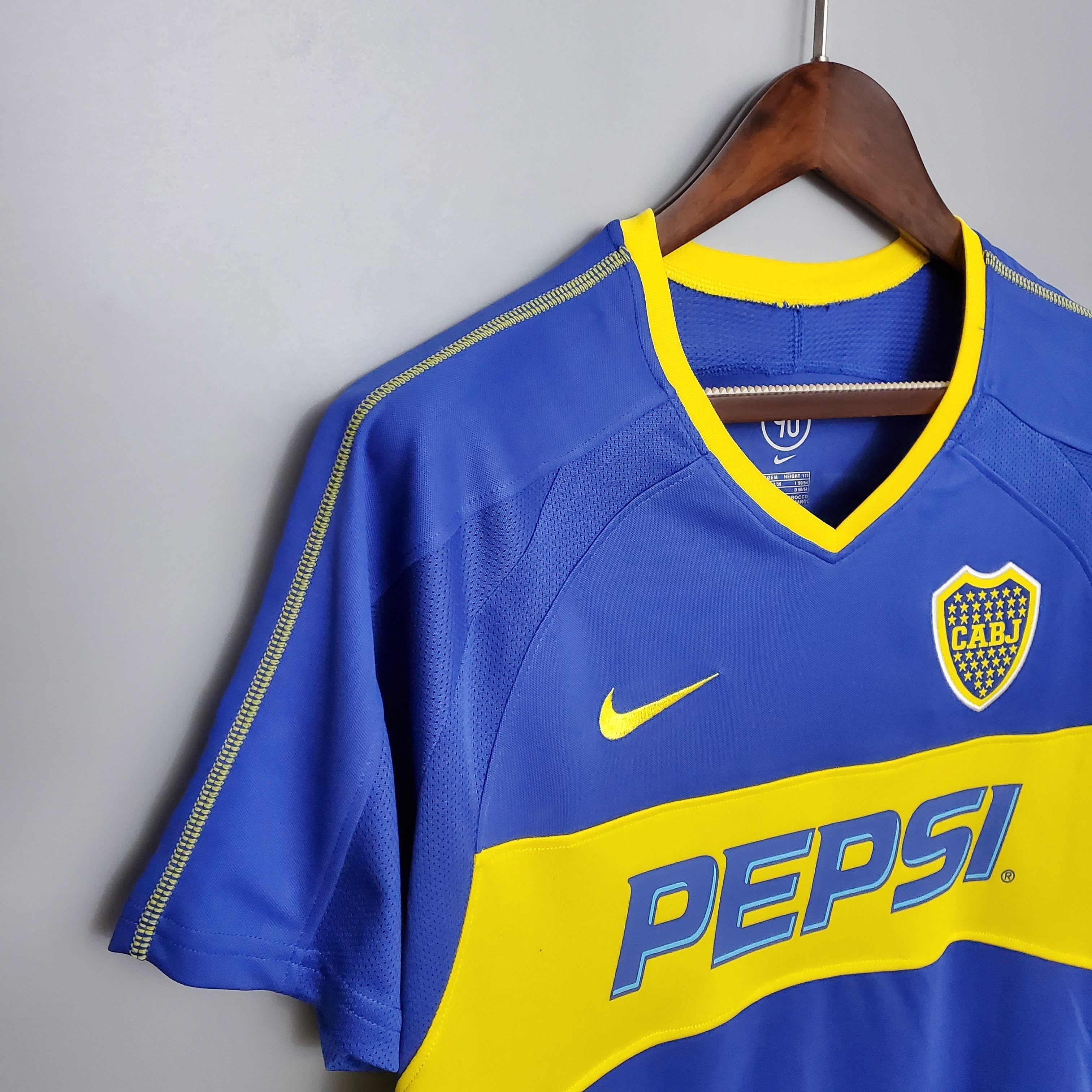 Camisa Retrô Boca Juniors I 2003 Masculina