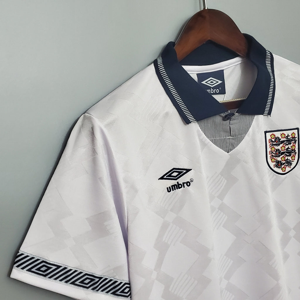 Camisa Retrô Inglaterra 1990 Masculina