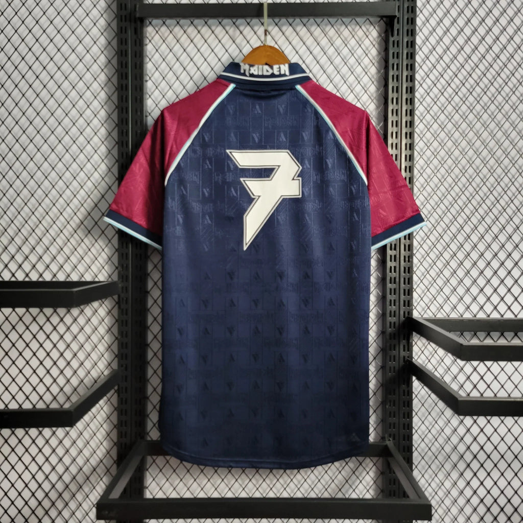 Camisa I West Ham X Iron Maiden 1999 Masculina