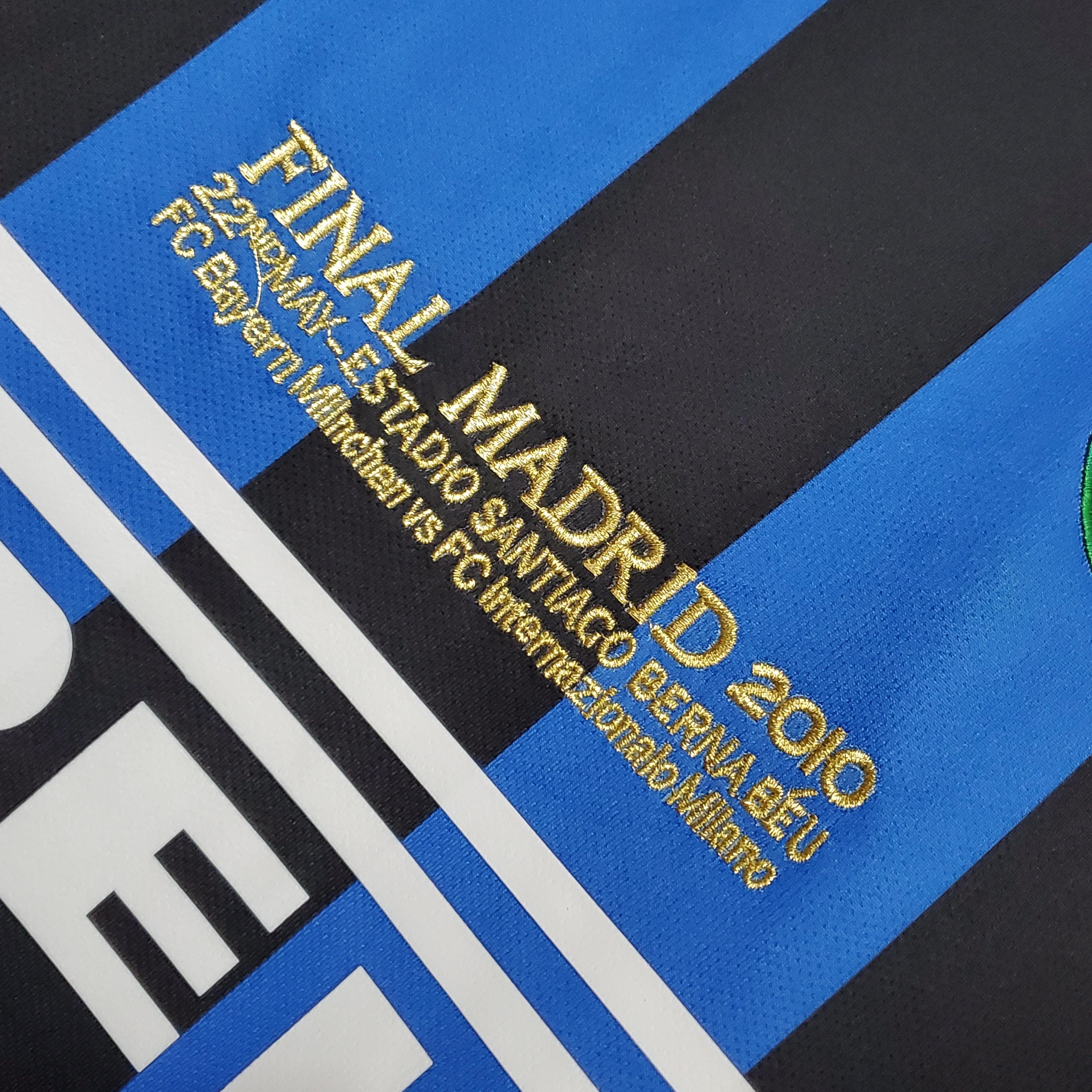Camisa Retrô Inter Milão 2010 I 2010 Masculina