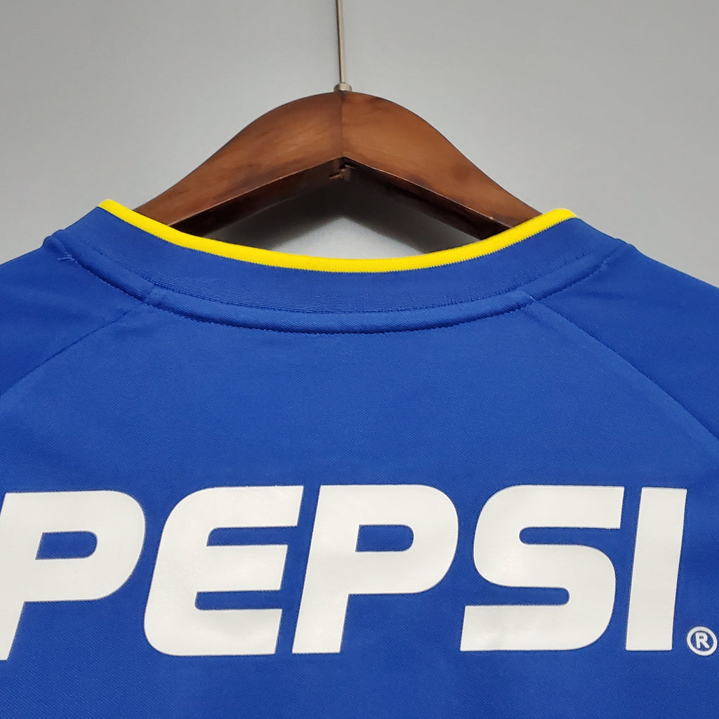Camisa Retrô Boca Juniors I 2001/02 Masculina