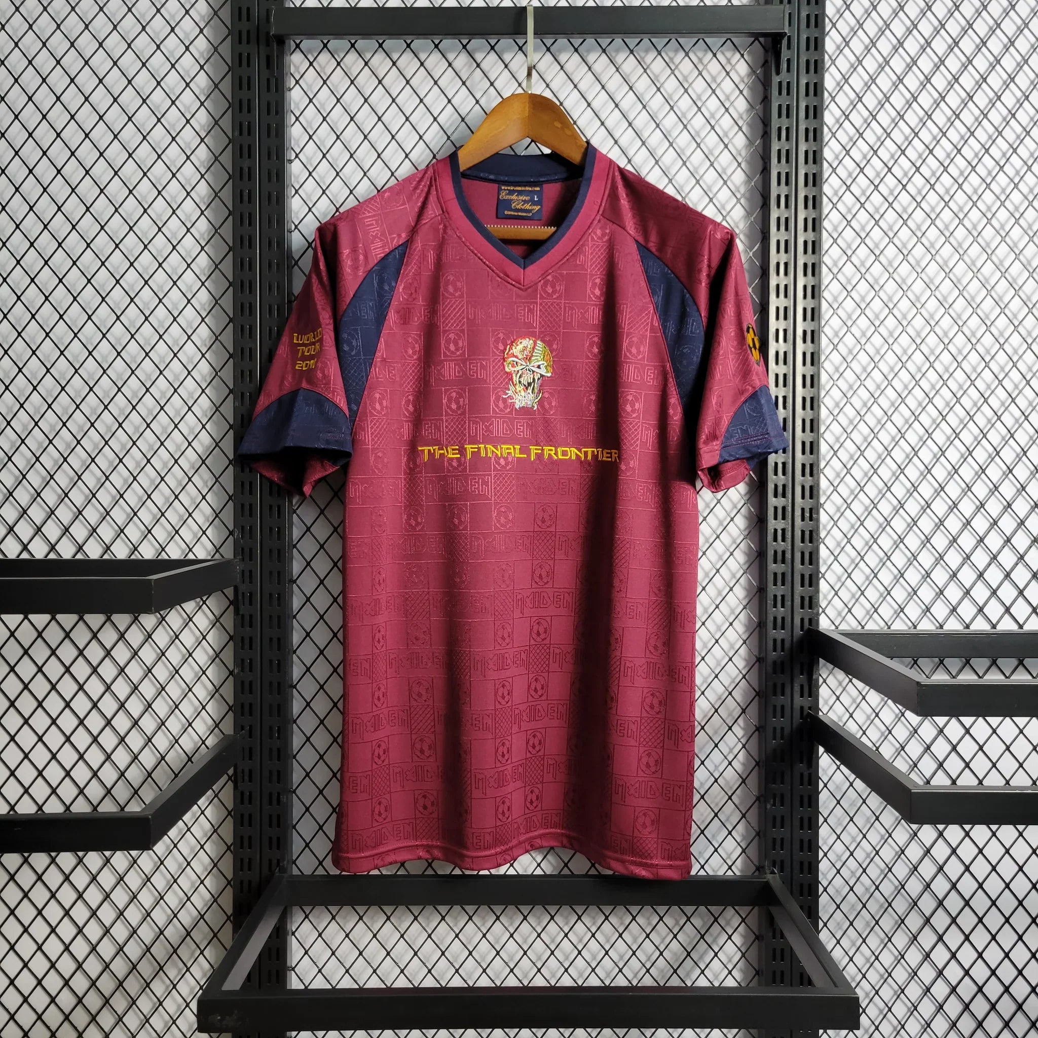 Camisa II West Ham X Iron Maiden 2010 Masculina