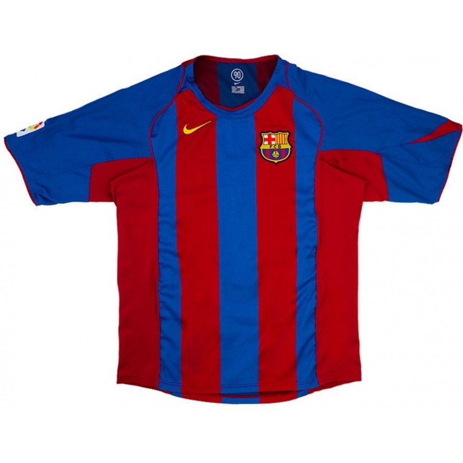 Camisa Retrô Barcelona 2004/05 Masculina