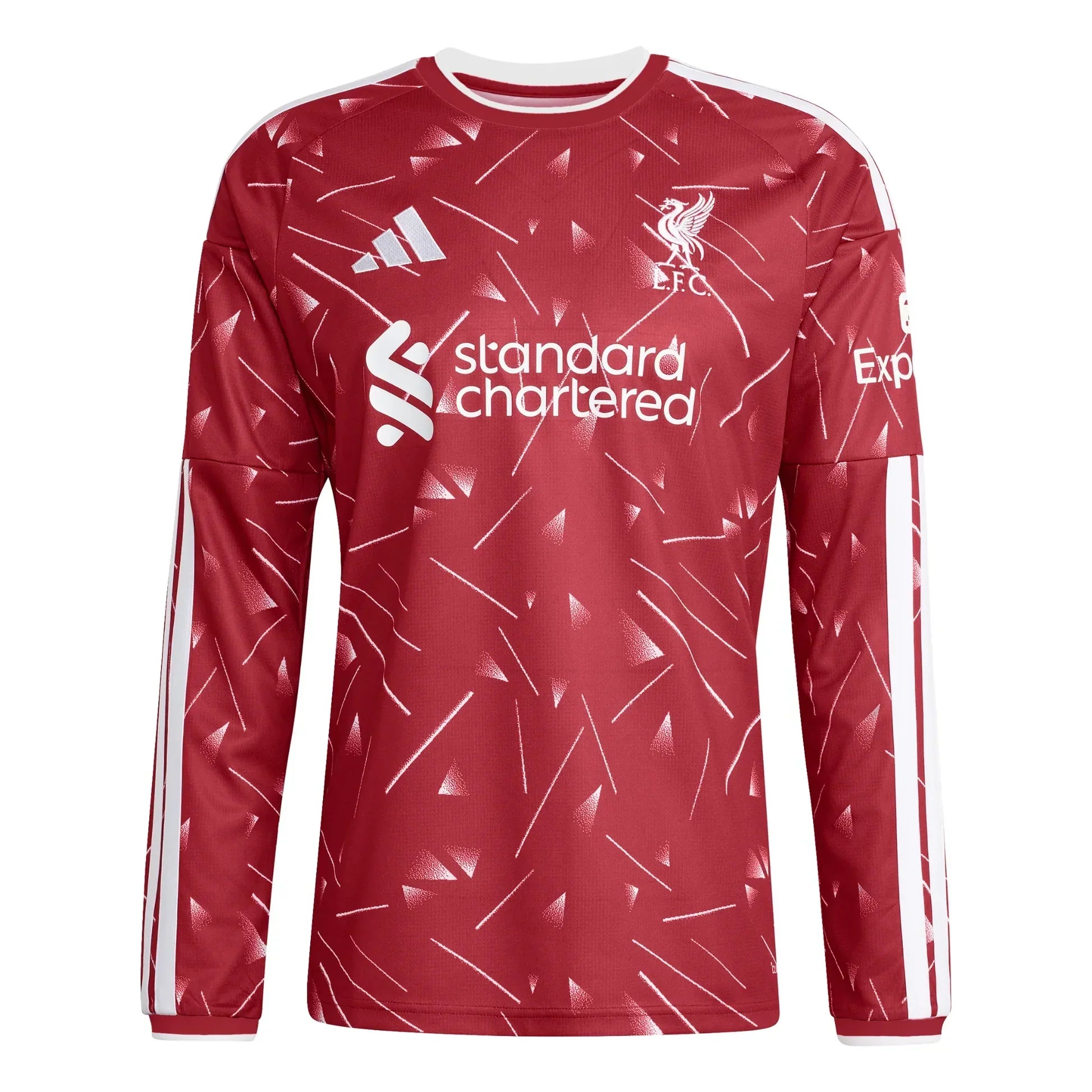 Camisa I Manga Longa Liverpool 2026/27 Jogador Masculina