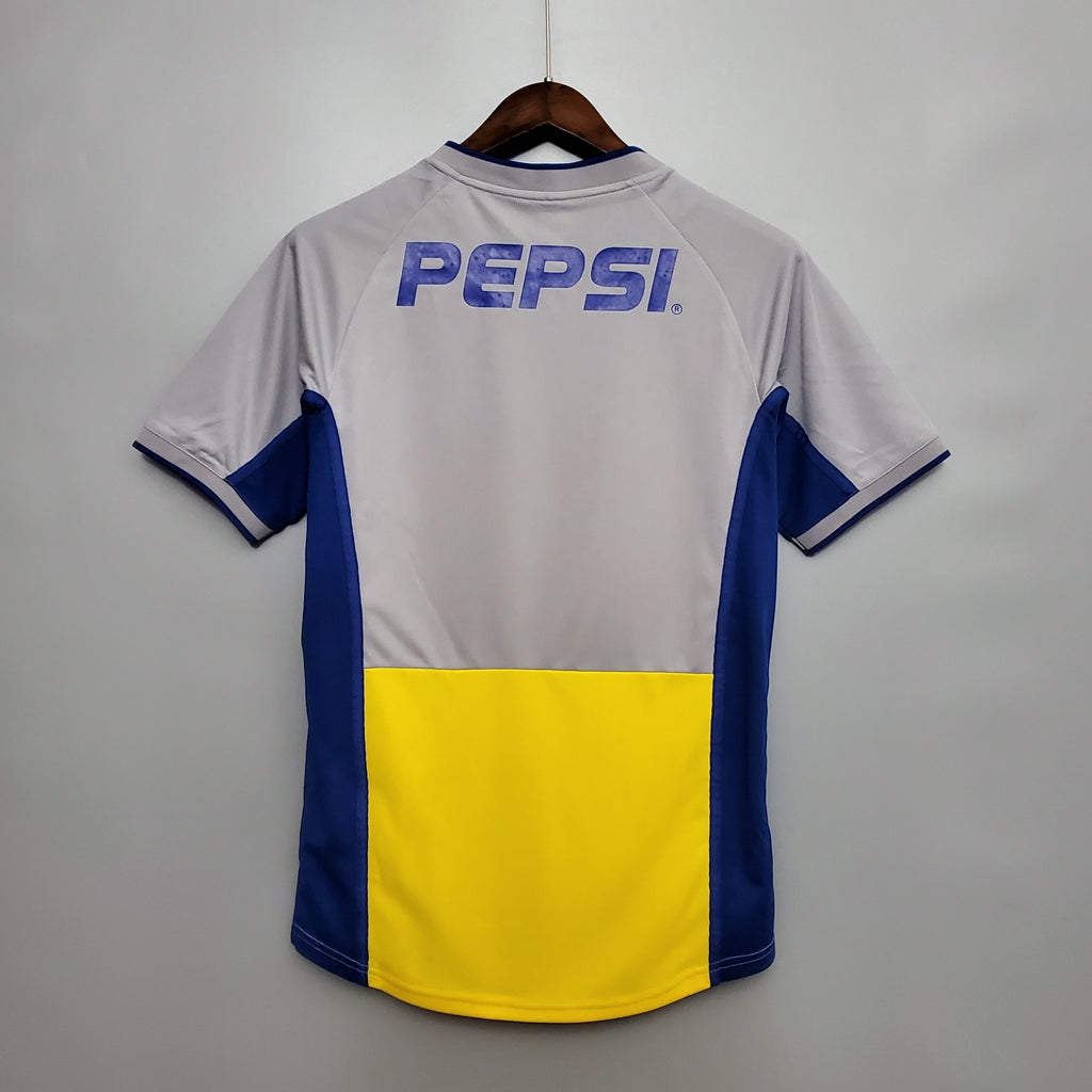 Camisa Retrô Boca Juniors II 2001/02 Masculina