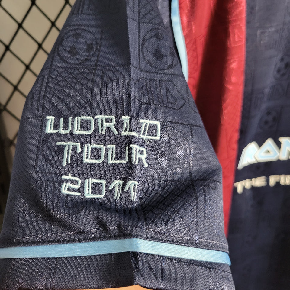 Camisa I West Ham X Iron Maiden 2011 Masculina