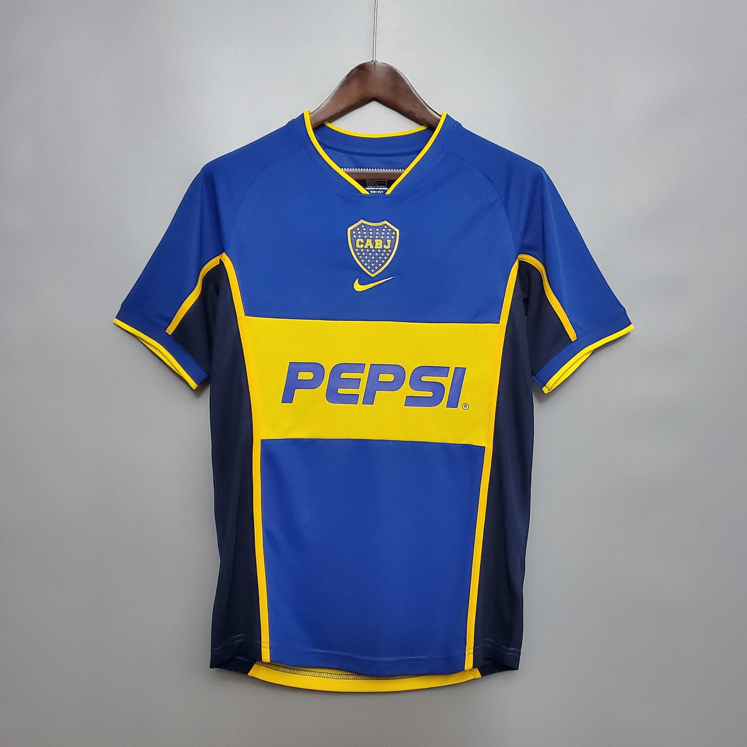 Camisa Retrô Boca Juniors I 2001/02 Masculina