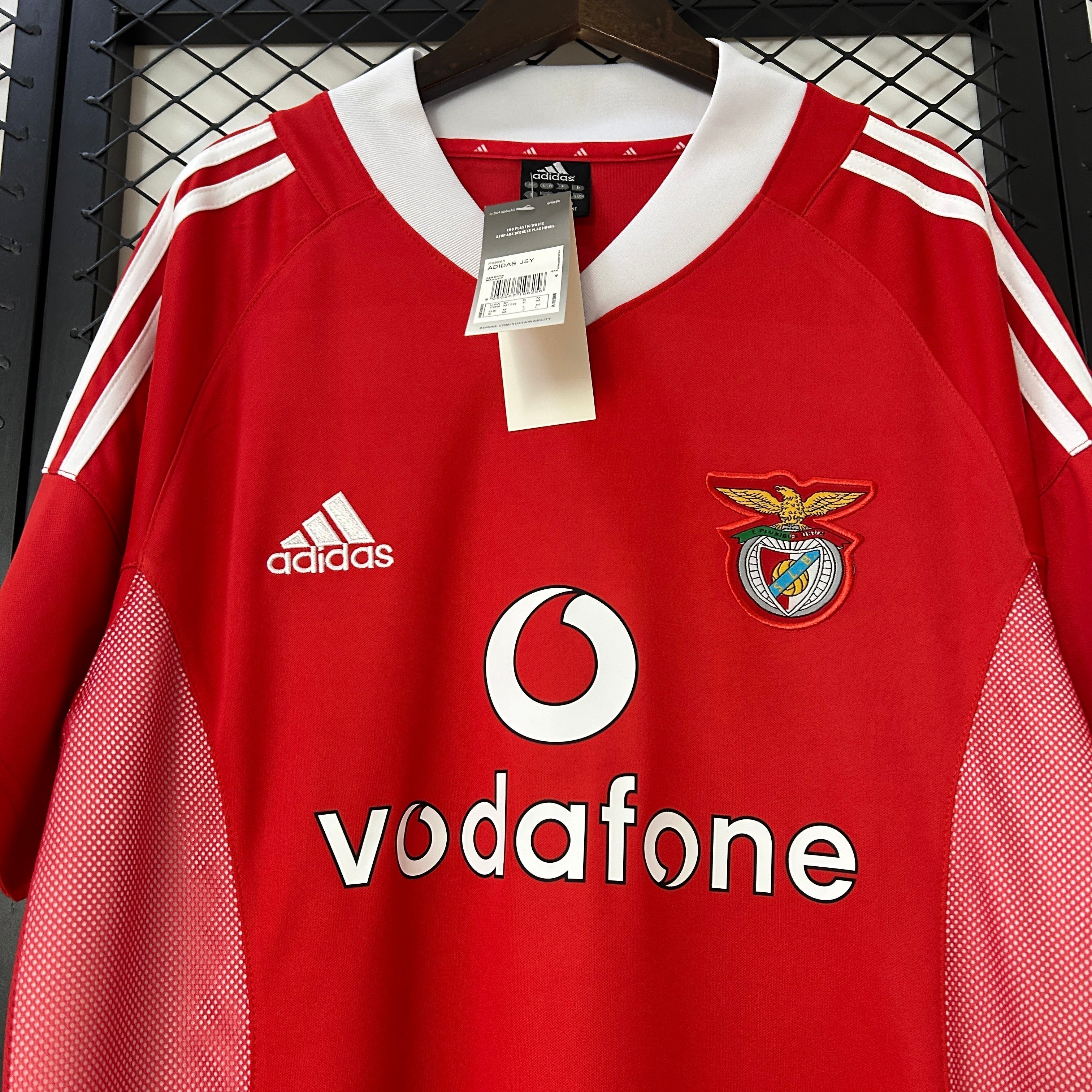 Camisa Retrô Benfica I 2002/03 Masculina
