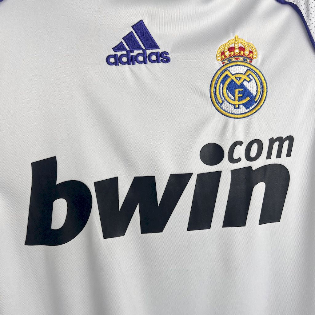 Camisa Retrô Real Madrid I 2007/08 Masculina