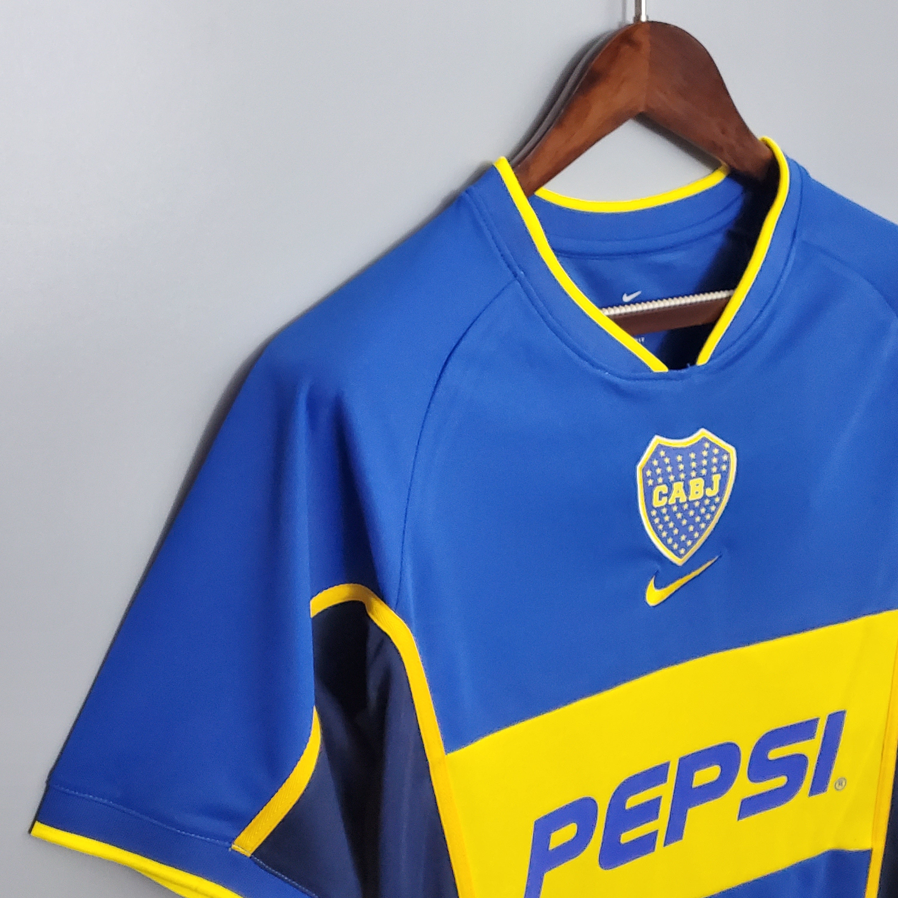 Camisa Retrô Boca Juniors I 2001 Masculina