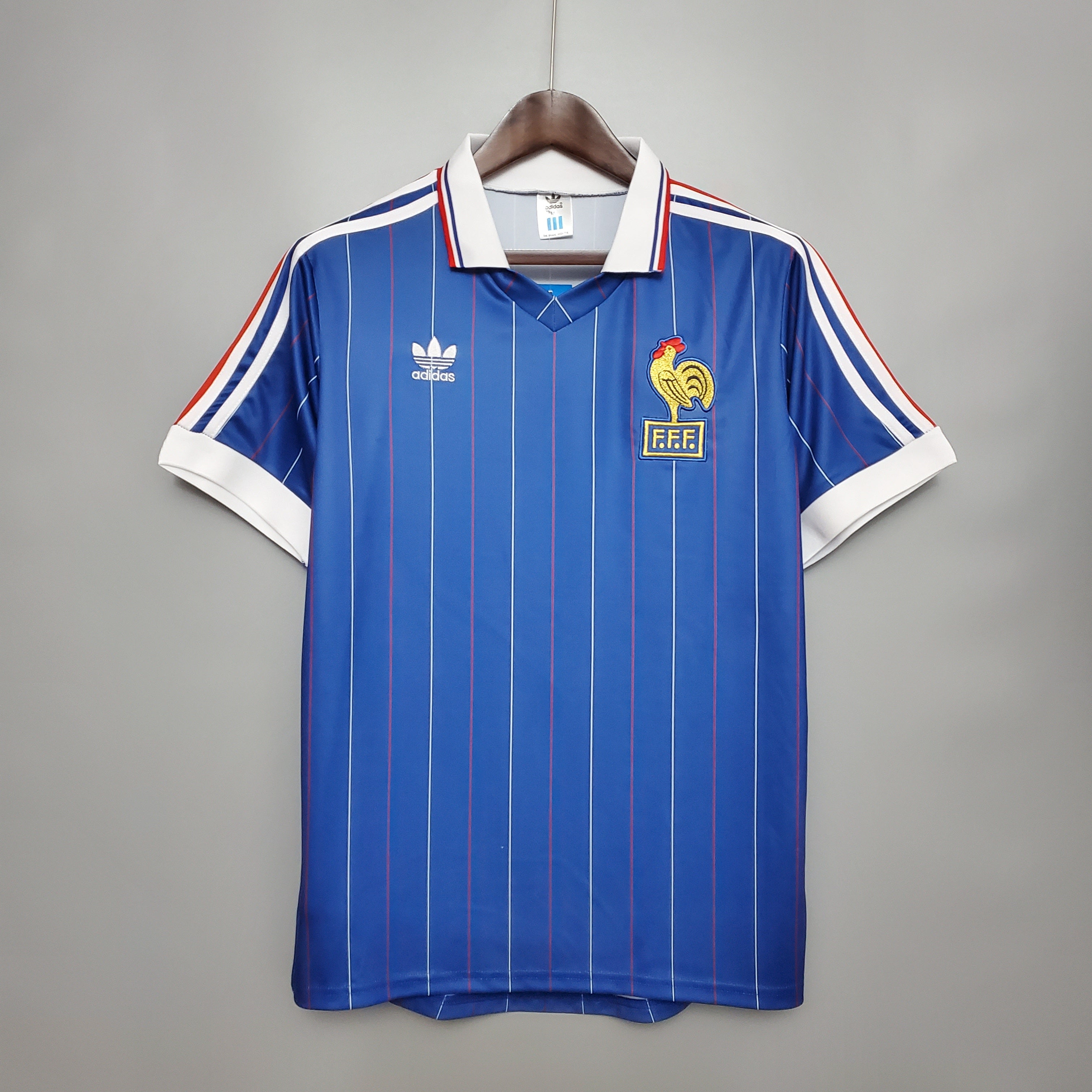 Camisa Retrô França 1982 Masculina