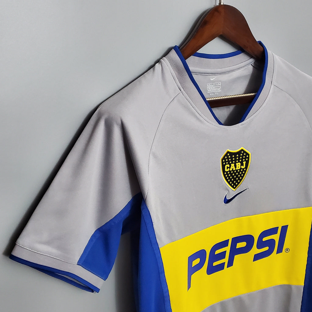 Camisa Retrô Boca Juniors II 2001/02 Masculina