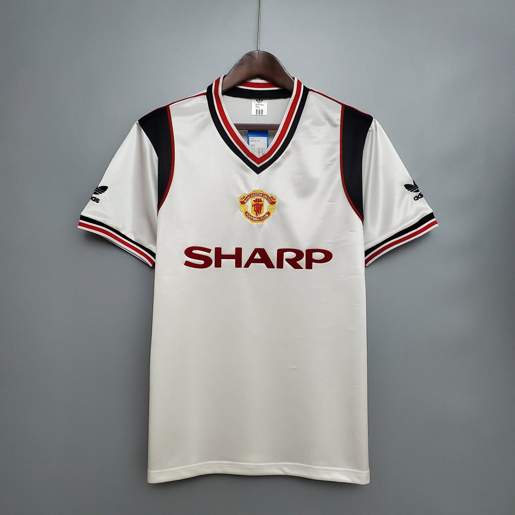 Camisa Retrô Manchester United 1985 Masculina