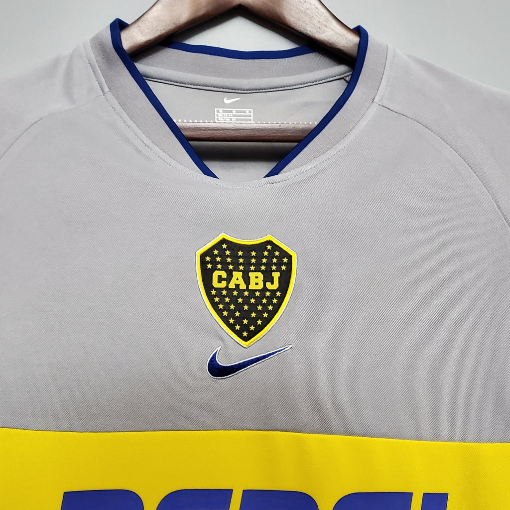 Camisa Retrô Boca Juniors II 2001/02 Masculina