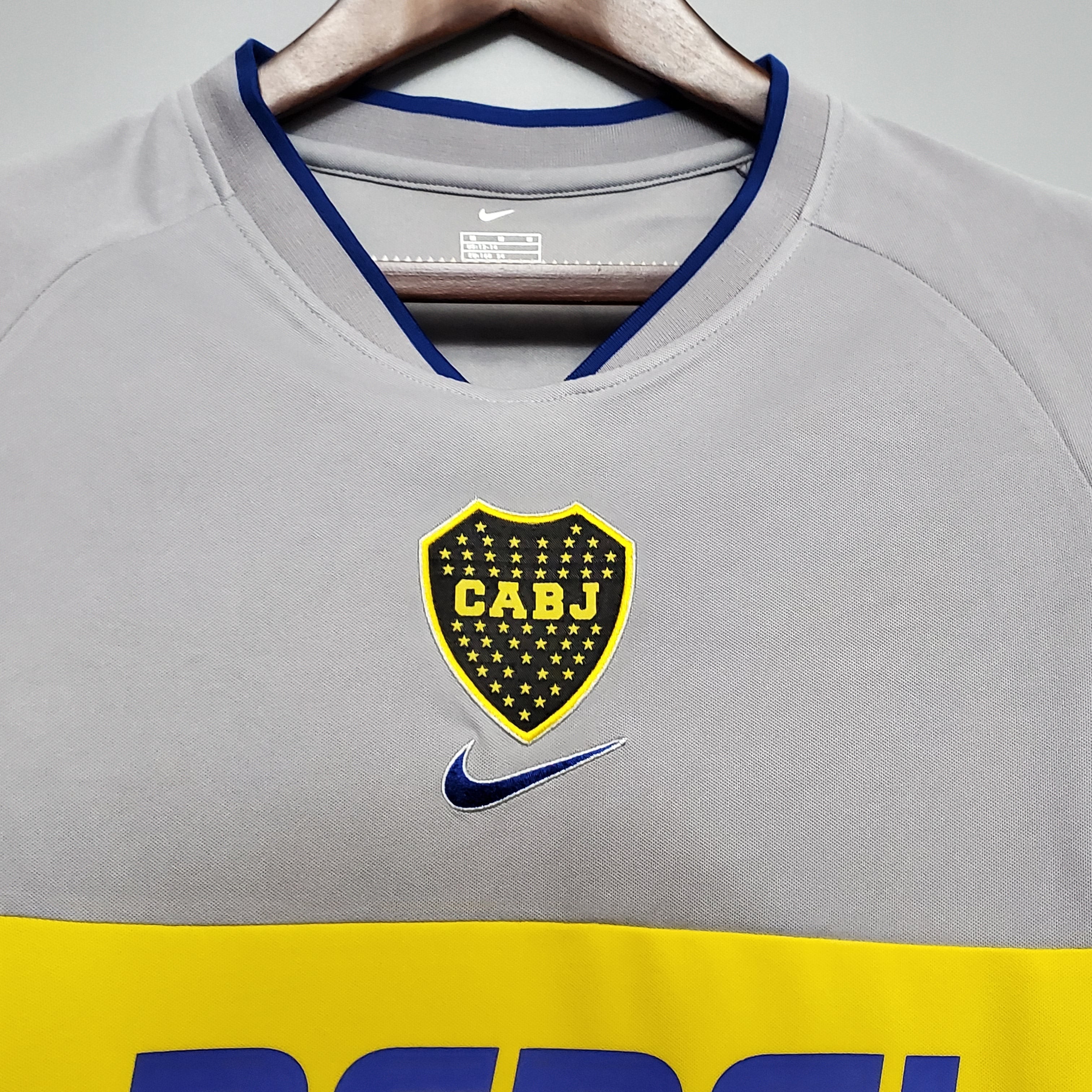 Camisa Retrô Boca Juniors II 2001 Masculina