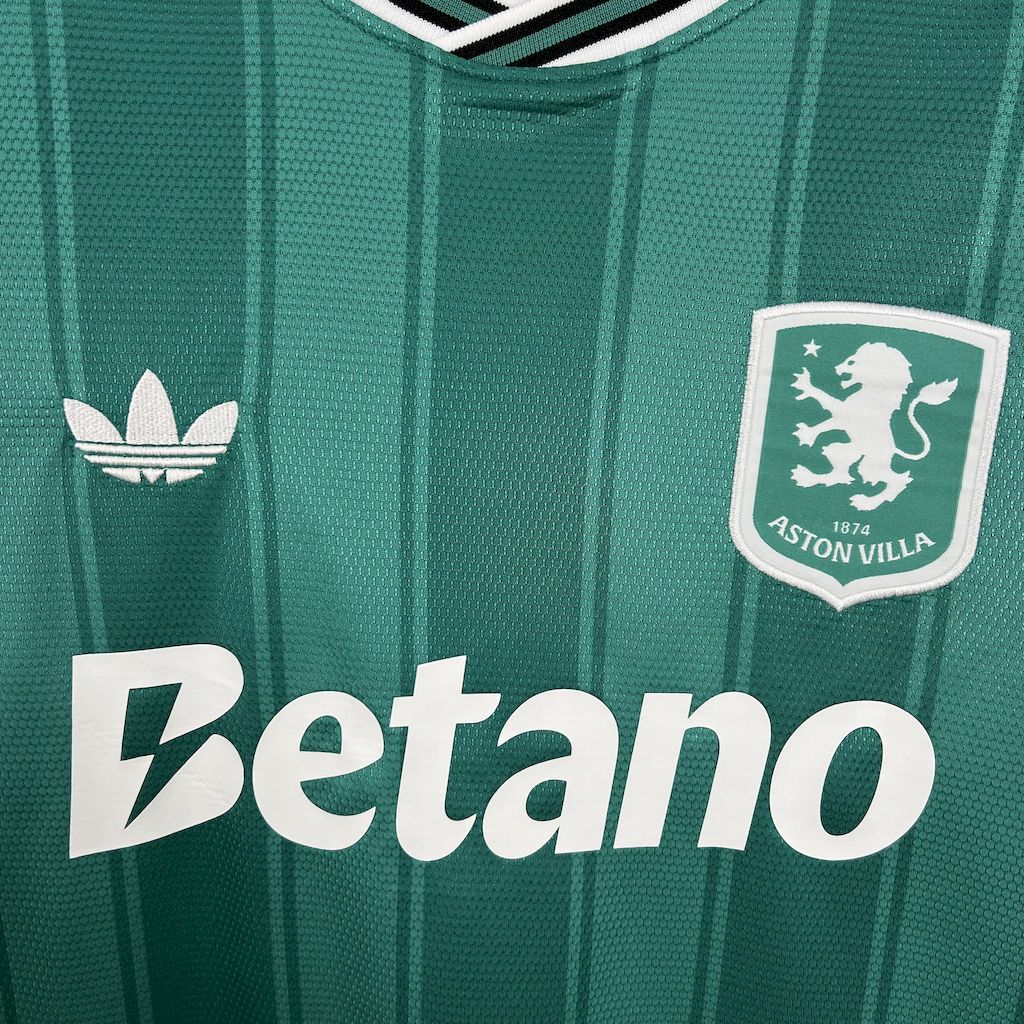 Camisa Retrô Aston Villa I 2009/10 Masculina