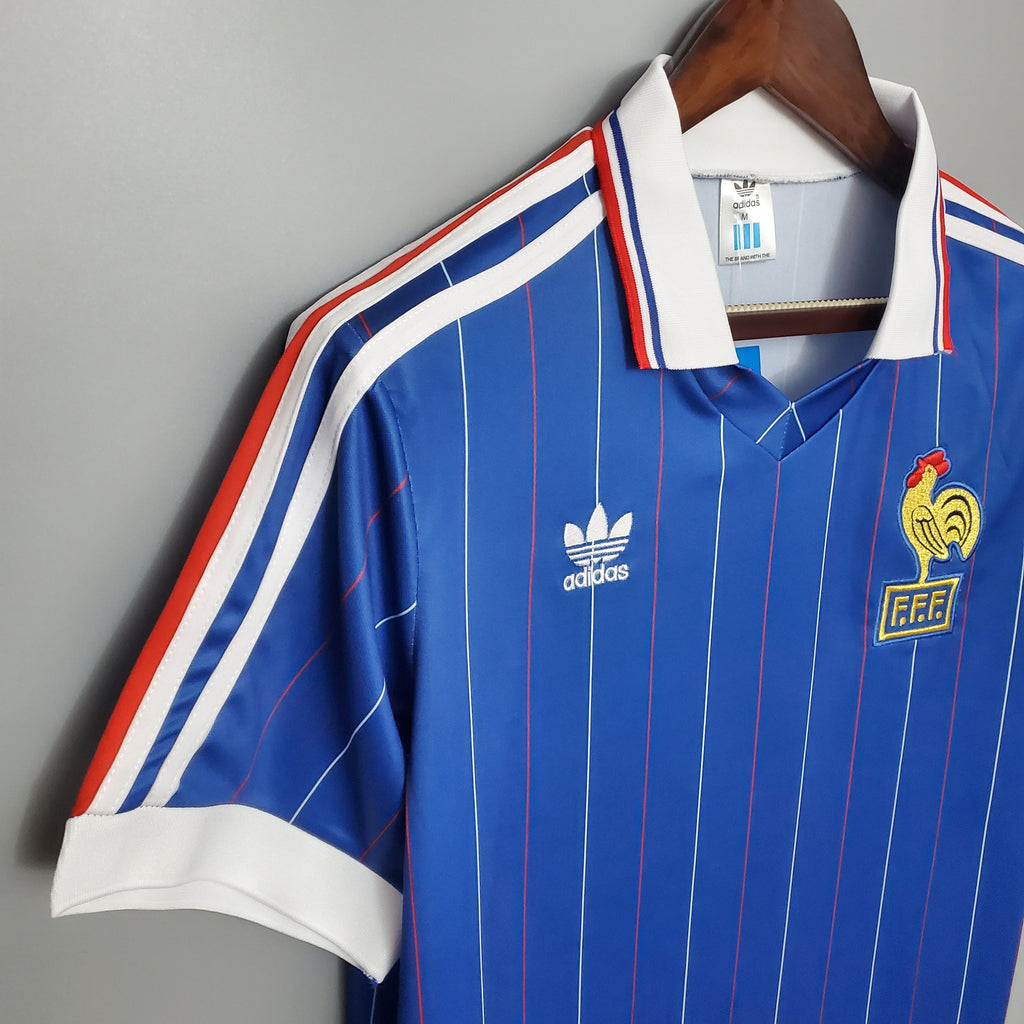 Camisa Retrô França 1982 Masculina