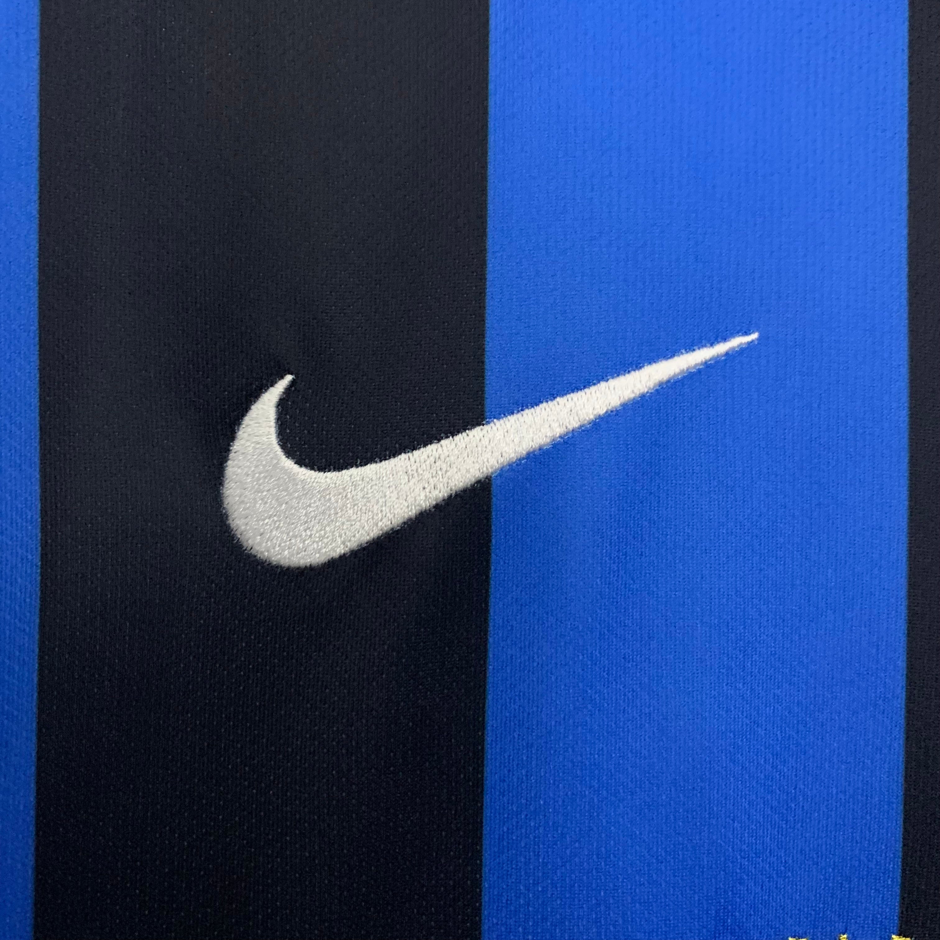 Camisa Manga Longa Retrô Inter Milão I 2009 Masculina