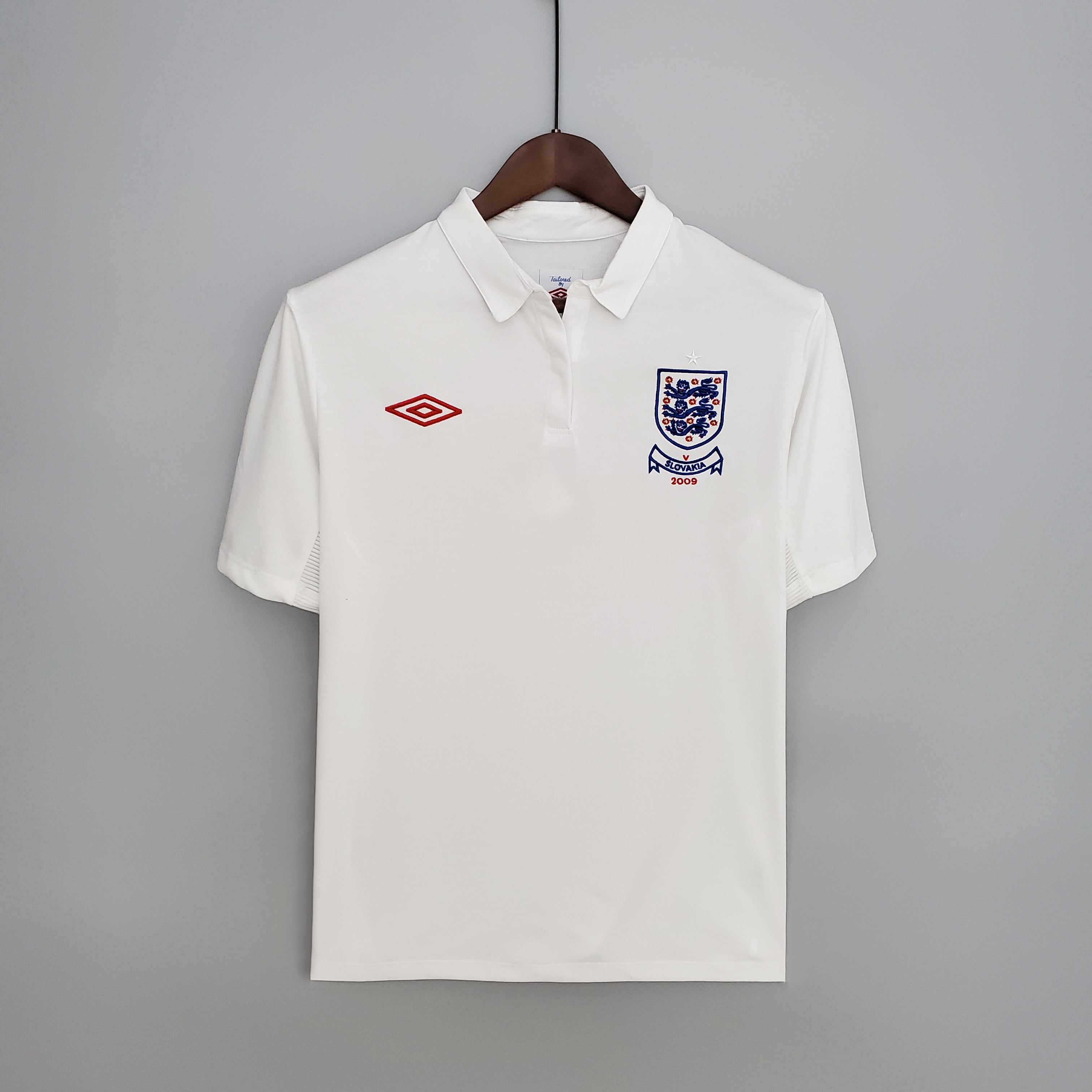 Camisa Retrô Inglaterra 2010 Masculina
