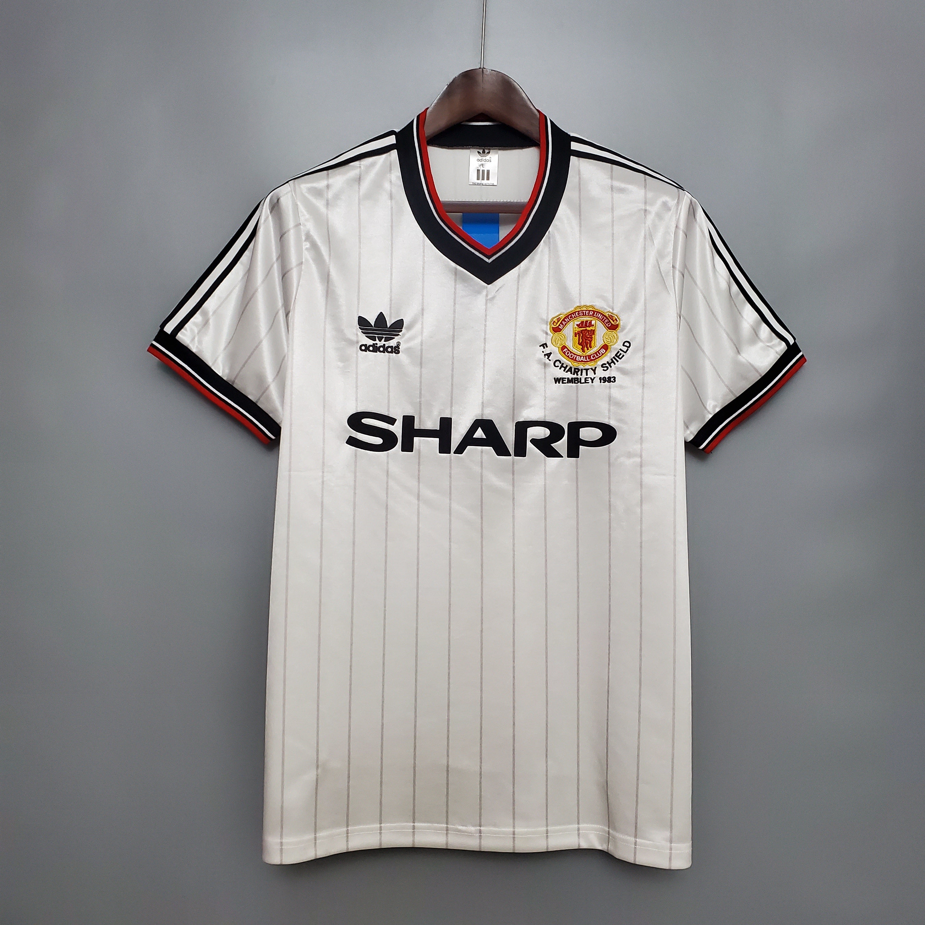 Camisa Retrô Manchester United 1983 Masculina