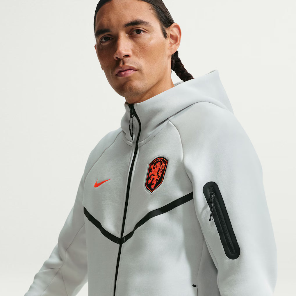 Moletom Tech Fleece Holanda Cinza 2026 Masculino